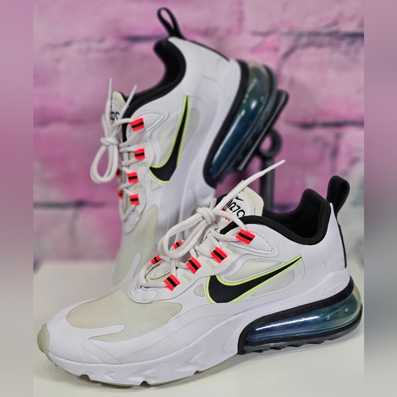 Nike Shoes - Nike Air Max 270 React "White Crimson" (CZ6685-100)